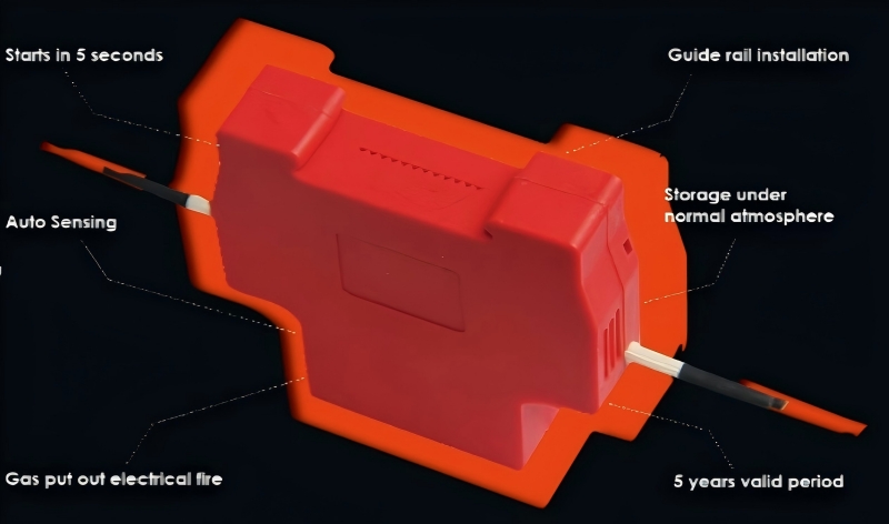 Smart brandbekämpning, kompakt design: Utforska Fanxstar Mini Space Intelligenta brandsläckningsanordningar