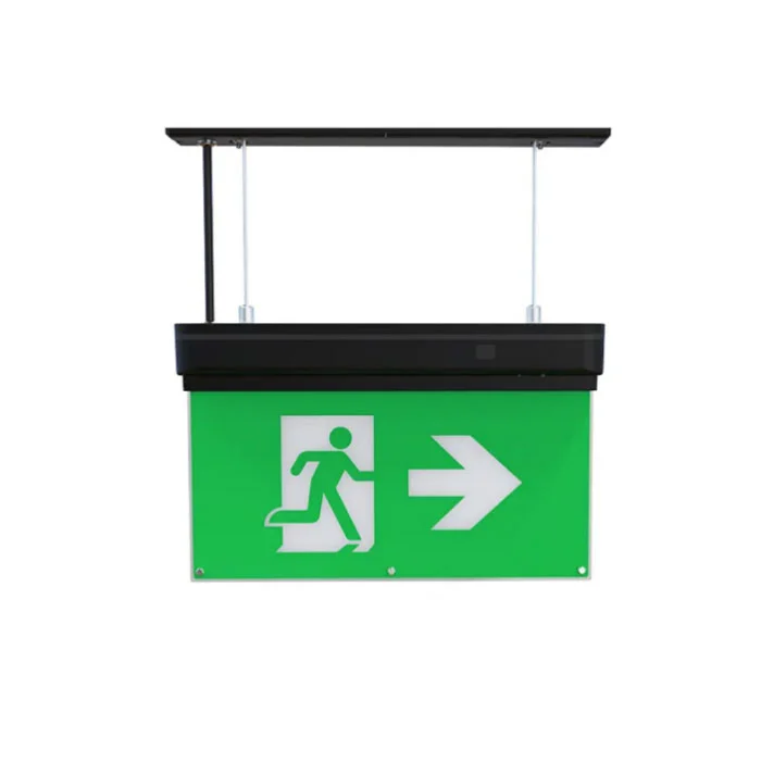 Suspenderad LED -nödutgångslampan